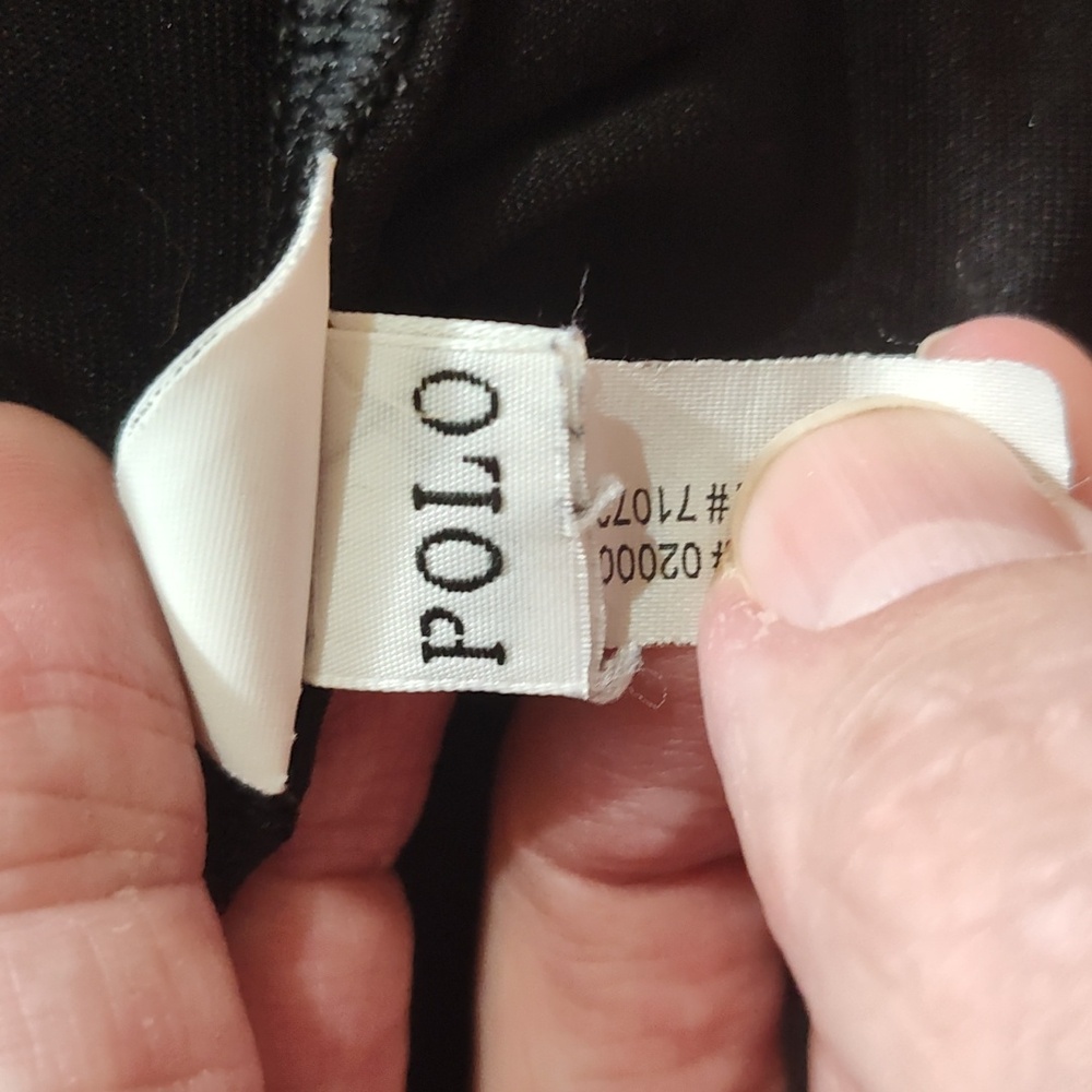 Black Performance Polyester Crew Neck Long Sleeve - image 6